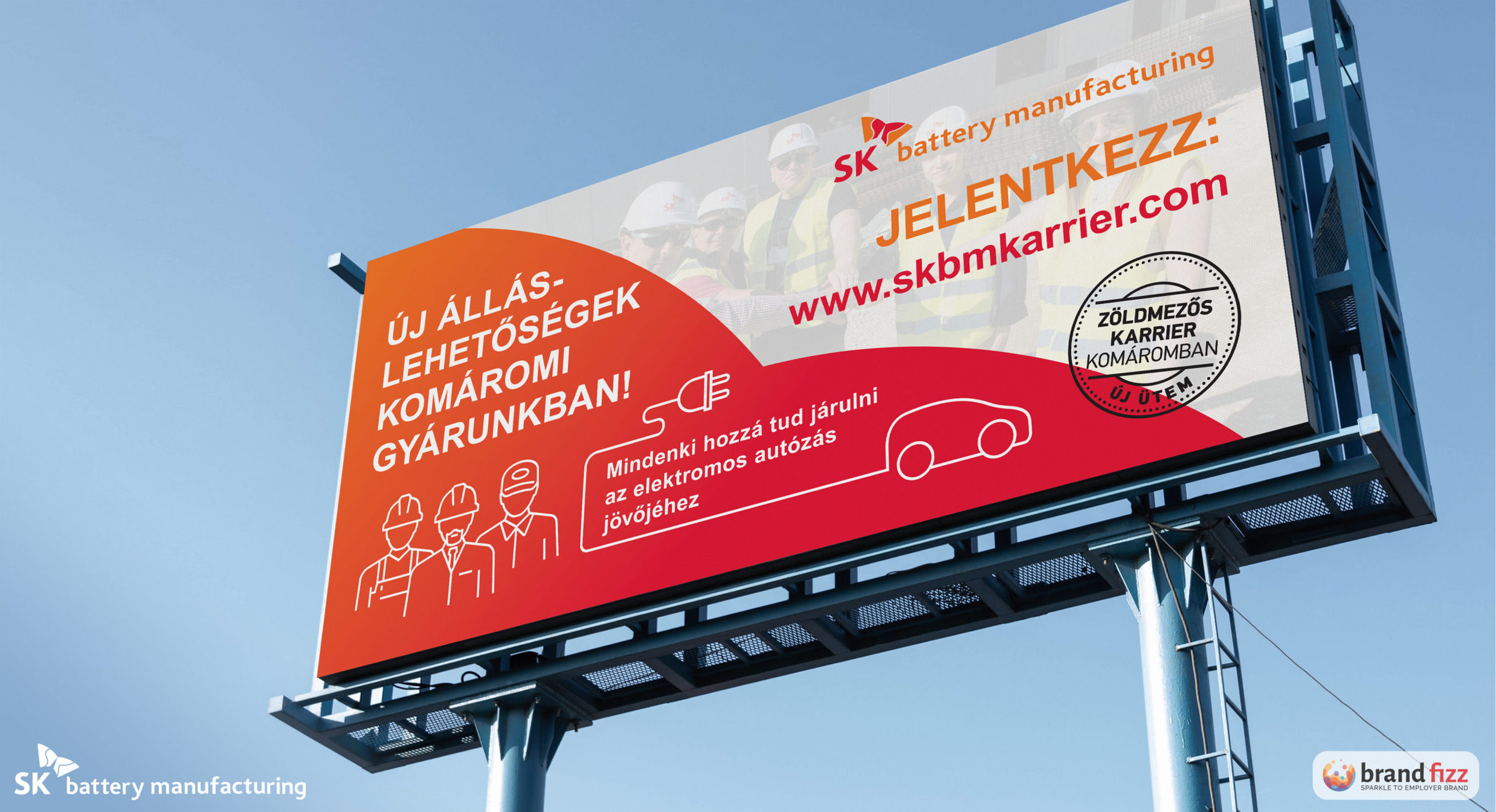 SKBM plakát munkáltatói márka hirdetéséért